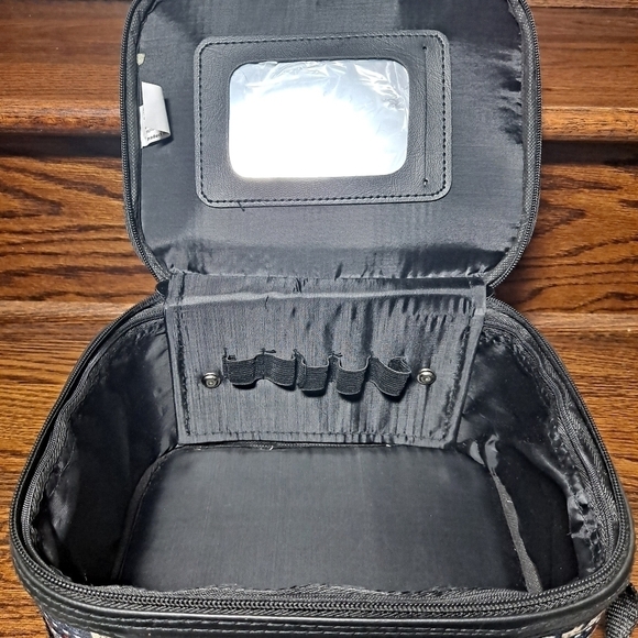 Travel Train Makeup Case Elephant Print NWOT - Picture 6 of 9